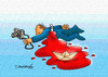 Cartoon: JOURNALIST AS A METAPHOR (small) by halisdokgoz tagged journalist,as,metaphor