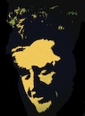 Cartoon: Nazim Hikmet (small) by halisdokgoz tagged nazim,hikmet