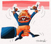 Cartoon: POWER (small) by halisdokgoz tagged power