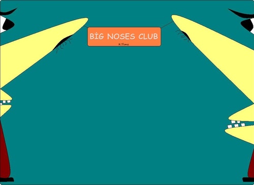 Cartoon: Big noses club (medium) by KenanYilmaz tagged noise,noises,noses,man,funny,cartoon