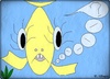 Cartoon: fish (small) by KenanYilmaz tagged fish