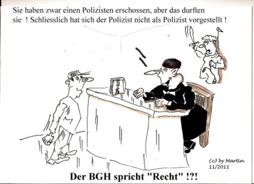 Cartoon: Bundesgerichtshof (medium) by quadenulle tagged cartoon