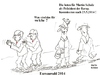Cartoon: Europawahl 2014 (small) by quadenulle tagged politik,europa,eu,europäische,kommission,präsident,martin,schulz