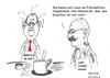 Cartoon: Fettnapf (small) by quadenulle tagged cartoon