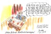 Cartoon: Repräsentationssorgen (small) by quadenulle tagged cartoon