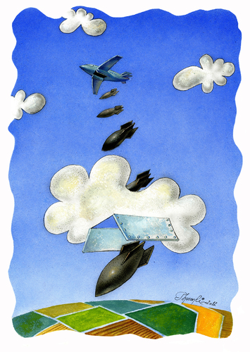 Cartoon: Untitled (medium) by Tural Hasanli tagged cartoons