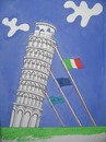 Cartoon: The tower Piza (small) by Tural Hasanli tagged tural,hasanli