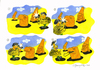 Cartoon: In the Nemrut -Tourist (small) by Tural Hasanli tagged tural,hasanli