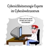Cartoon: Das Cyberabwehrzentrum (small) by Tricomix tagged cyber,cybersicherheit,cybersicherheitsstrategie,experte,it,viren,wuermer,computer,netzwerk,internet,firewall,bundesregierung