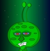 Cartoon: Ebene 7 (small) by Tricomix tagged mangold,space,alian,moon,mars