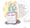 Cartoon: Klartext (small) by dorthe tagged merkel