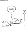 Cartoon: Speed Limit (small) by Ahmedfani tagged snail,speed,limit