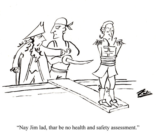 Cartoon: The Freedom of the Seas (medium) by pinkhalf tagged cartoon,pirate,sea,rule,law,man,the