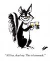 Cartoon: Drunk As (small) by pinkhalf tagged cartoon,animal,alcohol
