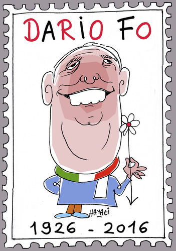 Cartoon: Ciao Dario Fo ! (medium) by Hayati tagged dario,fo,dramaturg,theatermann,schauspieler,satiriker,comedia,del,arte,italien,hayati,boyacioglu,berlin,dario,fo,dramaturg,theatermann,schauspieler,satiriker,comedia,del,arte,italien,hayati,boyacioglu,berlin