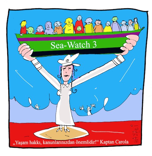 Danke Captain Carola Danke Captain Carola