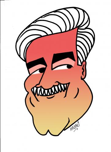 Cartoon: Demirtas Ceyhun 1934-2009 (medium) by Hayati tagged schriftsteller,türkei,demirtas,ceyhun