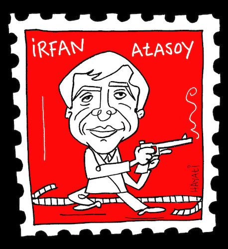 Cartoon: irfan ATASOY (medium) by Hayati tagged irfan,atasoy,schauspieler,oyuncu,rejisör,yapimci,produktör,portrait,portre,hayati,boyacioglu,irfan,atasoy,schauspieler,oyuncu,rejisör,yapimci,produktör,portrait,portre,hayati,boyacioglu