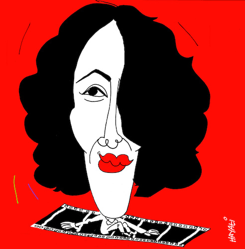 Cartoon: Meltem Cumbul (medium) by Hayati tagged meltem,cumbul,schauspielerin,oyuncu,aktrist,movie,kino,cinema,sinema,portrait,portre,hayati,boyacioglu,berlin,meltem,cumbul,schauspielerin,oyuncu,aktrist,movie,kino,cinema,sinema,portrait,portre,hayati,boyacioglu,berlin