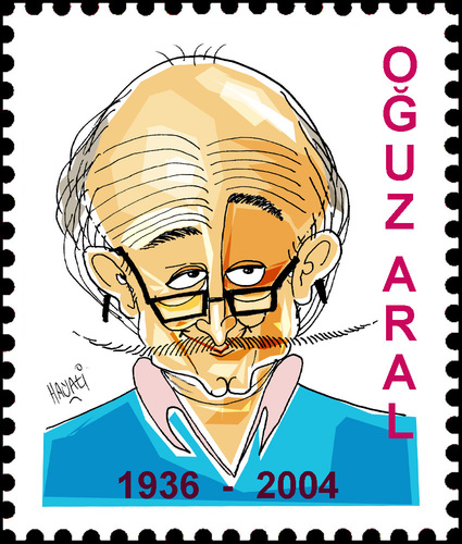 Cartoon: OGUZ ARAL (medium) by Hayati tagged mizah,yazili,akademie,lehrer,turkei,silivri,istanbul,artist,karikaturist,girgir,aral,oguz,hayati,boyacioglu,berlin