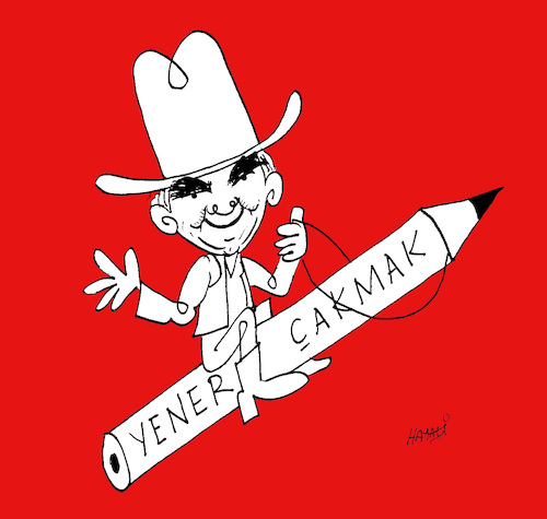 Cartoon: Yener Cakmak (medium) by Hayati tagged yener,cakmak,istanbul,cartoonist,karikaturist,comicsexperte,akteur,hayati,boyacioglu,berlin