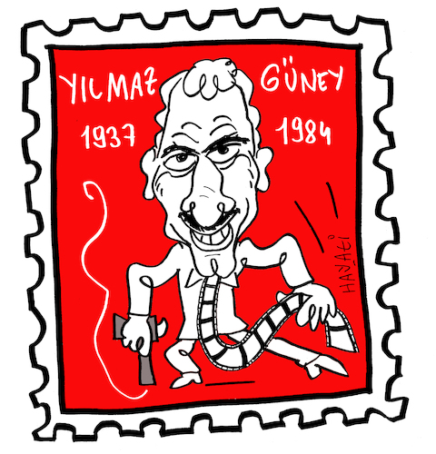 Cartoon: Yilmaz Güney (medium) by Hayati tagged yilmaz,güney,kinomacher,regisseur,regi,yonetmen,oyuncu,schauspieler,kovboy,umut,portrait,kamera,film,artist,akteur,movie,cartoon,hayati,boyacioglu,yilmaz,güney,kinomacher,regisseur,regi,yonetmen,oyuncu,schauspieler,kovboy,umut,portrait,kamera,film,artist,akteur,movie,cartoon,hayati,boyacioglu