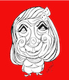 Cartoon: Ayla Algan (small) by Hayati tagged ayla,algan,schauspielerin,istanbul,berlin,oyuncu,solistin,solist,cartoon,portrait,hayati,boyacioglu