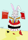 Cartoon: Frohe Ostern ! (small) by Hayati tagged sarazin,sarrazin,thilo,spd,mitgliedschaft,partei,sozial,demokrat,sosyal,almanya,deutschland,germany,berlin,hayati,boyacioglu,demokratie