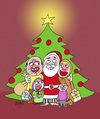 Cartoon: Frohes Fest ! (small) by Hayati tagged weihnachten,kestmis,xmas,noel,navidad,baba,hayati,boyacioglu,berlin,2012