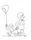 Cartoon: Glück (small) by Hayati tagged glück armut situationskomik fleck patch