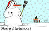 Cartoon: merry christmas (small) by Hayati tagged happy merry christmas noel karti frohes fest hayati boyacioglu