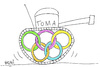 Cartoon: Olympiade 2020 nicht in Istanbul (small) by Hayati tagged olympiade,istanbul,tokio,2020,argentinien,arjantin,hayati,boyacioglu,berlin