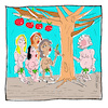 Cartoon: Paradiese (small) by Hayati tagged paradiese,cennet,himmel,adam,havva,eva,adem,women,woman,kadin,frau,cartoon,hayati,boyacioglu