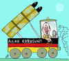 Cartoon: Patriot (small) by Hayati tagged patriot,raketen,merkel,erdogan,syrien,suriye,turkei,nato,hayati,boyacioglu