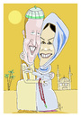 Cartoon: ROYAL IMAM WEDDING (small) by Hayati tagged royal,imam,wedding,nikahi,adet,islam,prince,william,and,miss,catherine,middleton,elizabeth,charles,camilla,diana,harry,ann,andrew,hayati,boyacioglu,berlin,england,london