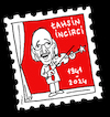 Cartoon: tahsin incirci (small) by Hayati tagged tahsin,incirci,besteci,keman,sanatcisi,muezik,insani,karikatur,berlin,hayati,boyacioglu,pul,stamp