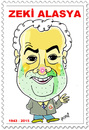 Cartoon: Zeki Alasya (small) by Hayati tagged schauspieler,oyuncu,aktrist,istanbul,zeki,alasya,rejisör,yönetmen,hayati,boyacioglu,berlin