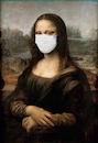 Cartoon: Find den Fehler (small) by sier-edi tagged corona,leonardo,da,vinci,mona,lisa