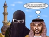 Cartoon: Verwechslungsgefahr (small) by sier-edi tagged sonnenbrille,orient,ehepaar