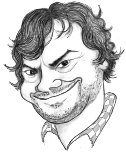 Cartoon: Jack Black (medium) by Arena tagged jack,black,actor