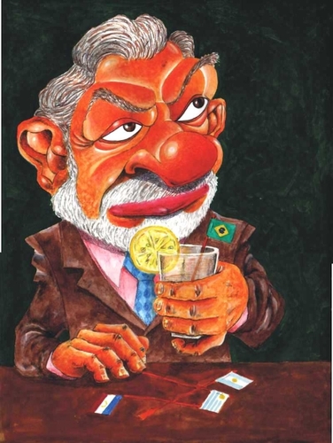 Cartoon: lula da silva (medium) by Arena tagged lula,da,silva,brasil,presidente