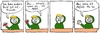 Cartoon: Guten Apfeltit! (small) by weltalf tagged apfel,obst,ernte