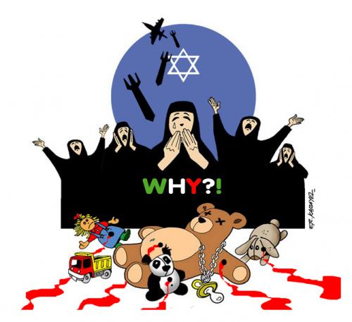 Cartoon: GAZA (medium) by donquichotte tagged gaza2