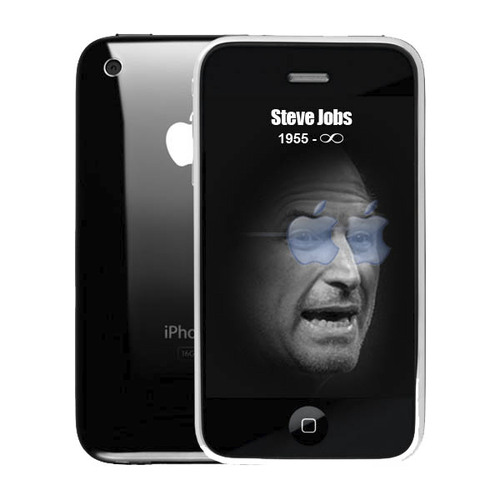 Cartoon: STEVE JOBS (medium) by donquichotte tagged apple