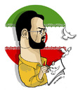 Cartoon: -MASSOUD SHOJAI- PORTRAIT (small) by donquichotte tagged shj