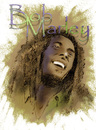 Cartoon: BOB MARLEY (small) by donquichotte tagged bob