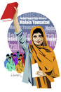 Cartoon: MALALA YOUSAFZAI (small) by donquichotte tagged malala