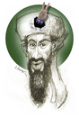 Cartoon: OSAMA BIN LADEN (small) by donquichotte tagged osama