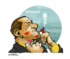 Cartoon: SYLVIO BERLUSCONI (small) by donquichotte tagged brlscn