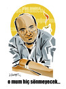 Cartoon: UGUR MUMCU (small) by donquichotte tagged umag